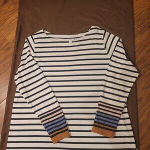 J.jill  Striped Casual Top